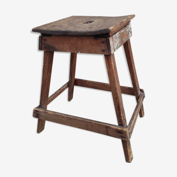 Old farmhouse stool