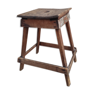 tabouret de ferme ancien