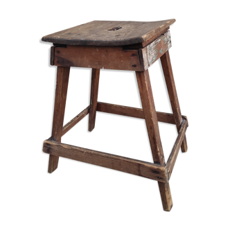 Tabouret de ferme ancien