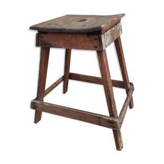 Old farmhouse stool