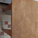 Paire de tabourets en bois