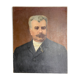 Notable portrait oil on canvas early twentieth century