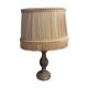 Bronze foot bedside lamp - old