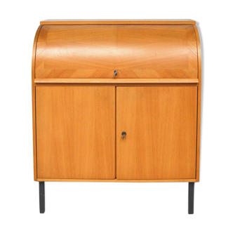 Secretary rounded in blond wood 1960