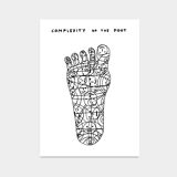 David Shrigley, Complexity of the Foot, 2020