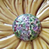 Fruit bowl, dish, in Vallauris style slip