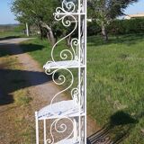 Wrought iron garden corner corner 1900