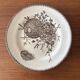 6 ironstone sepia plates | Grand Depot of Porcelains & Earthenware