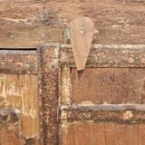 Old wooden tribal window