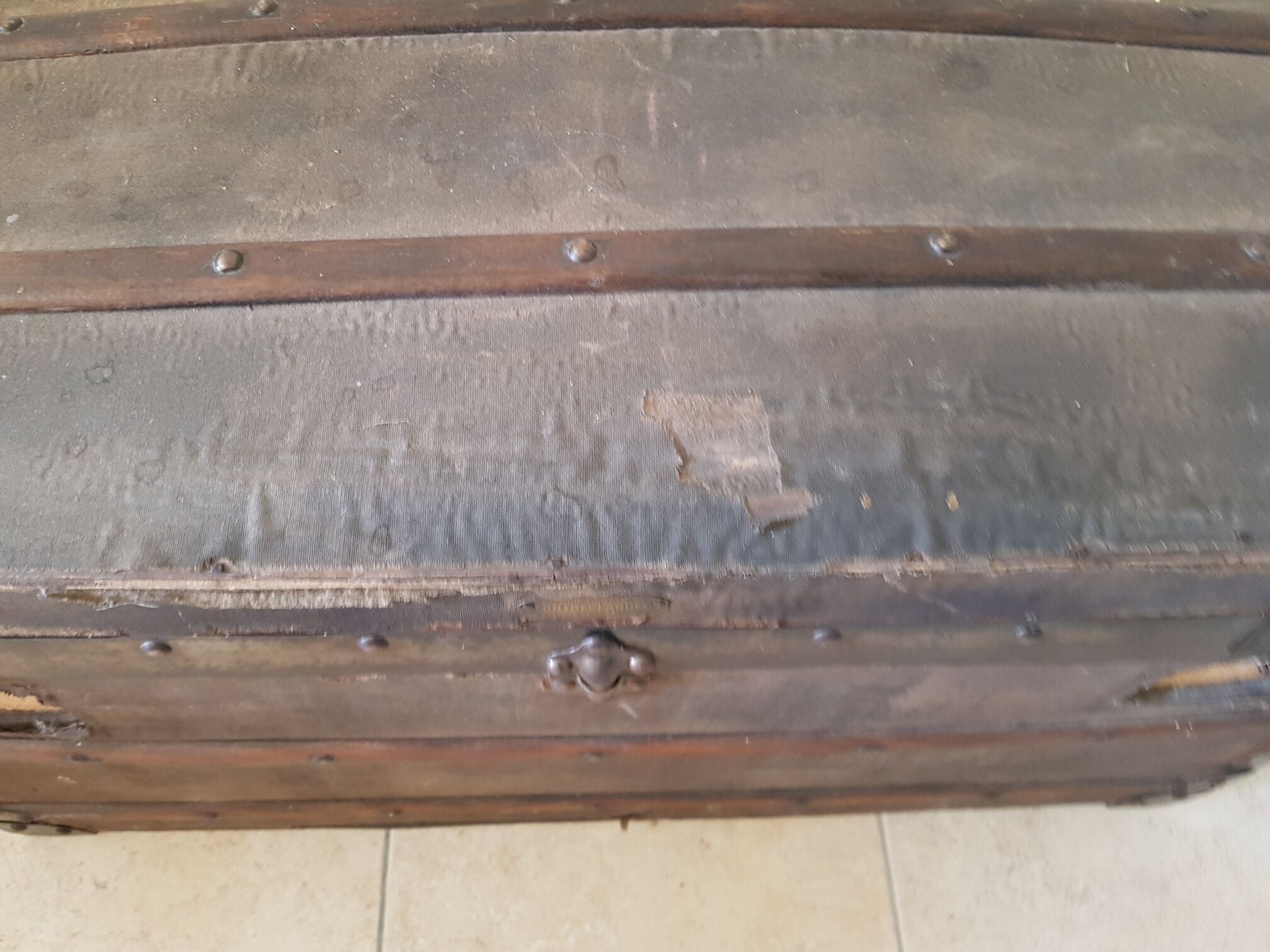 Malle bombée début XXe