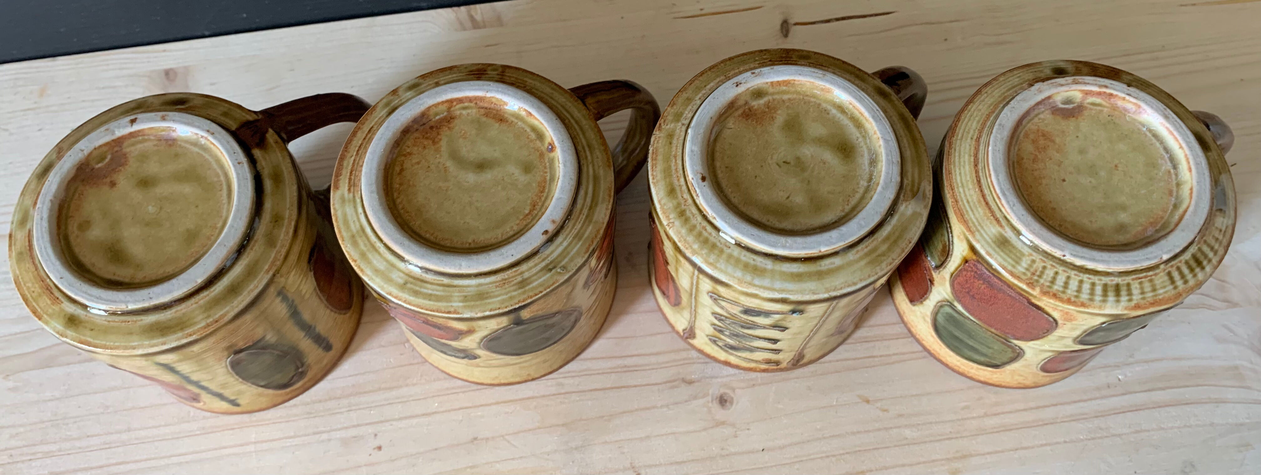 Vintage ceramic mugs