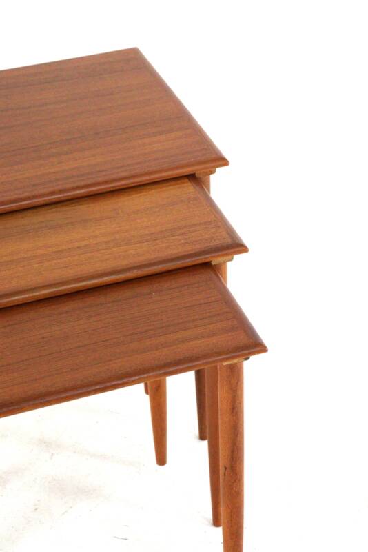 Ensemble de tables gigognes 'Fangel' - design danois