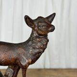 Terracotta sculpture of a young stag, Salvetti, 20th century