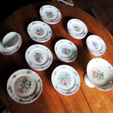 Former tableware service of the societe ceramique mastricht