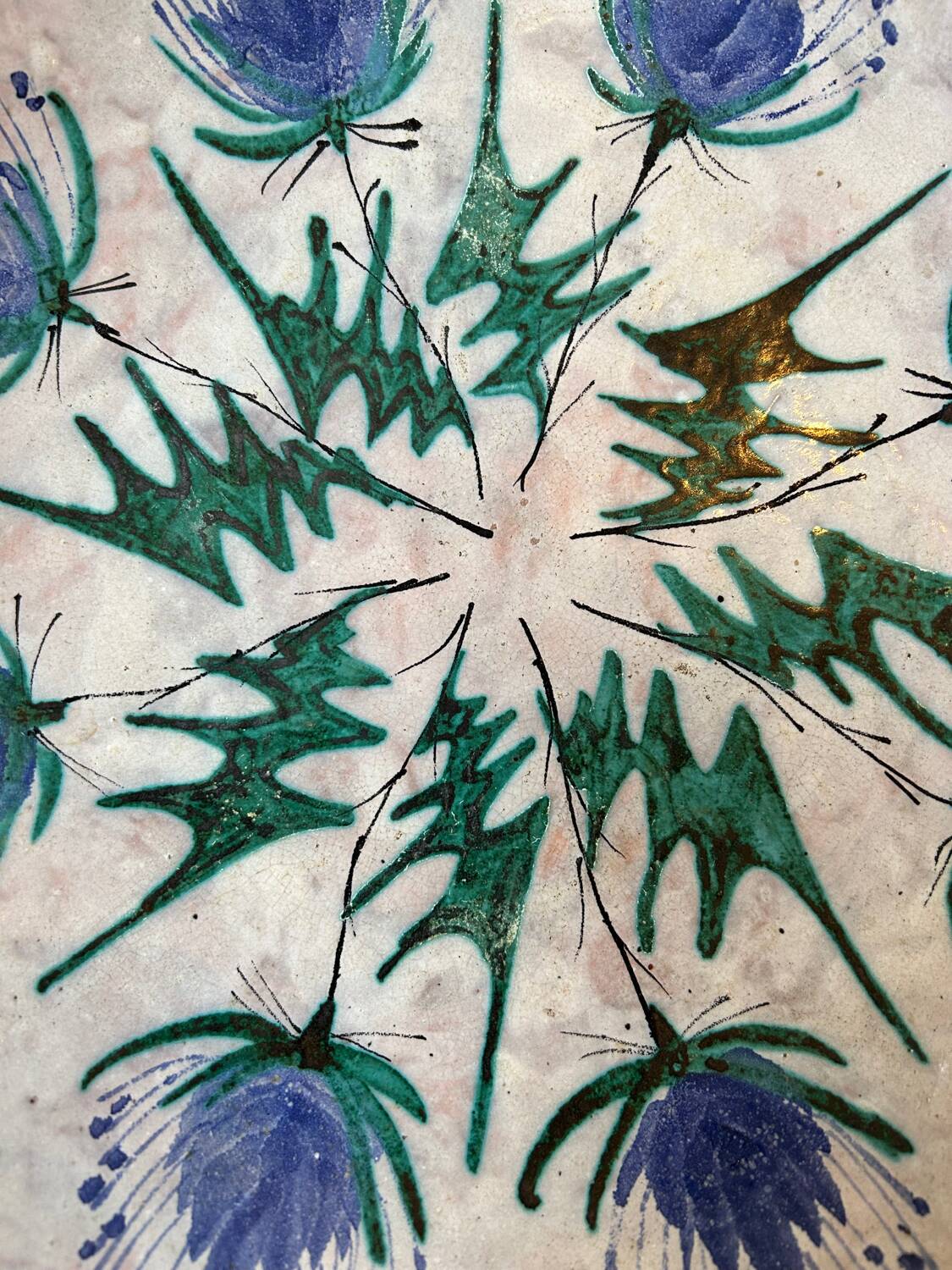 Presentation platter signed "Le Brescou"