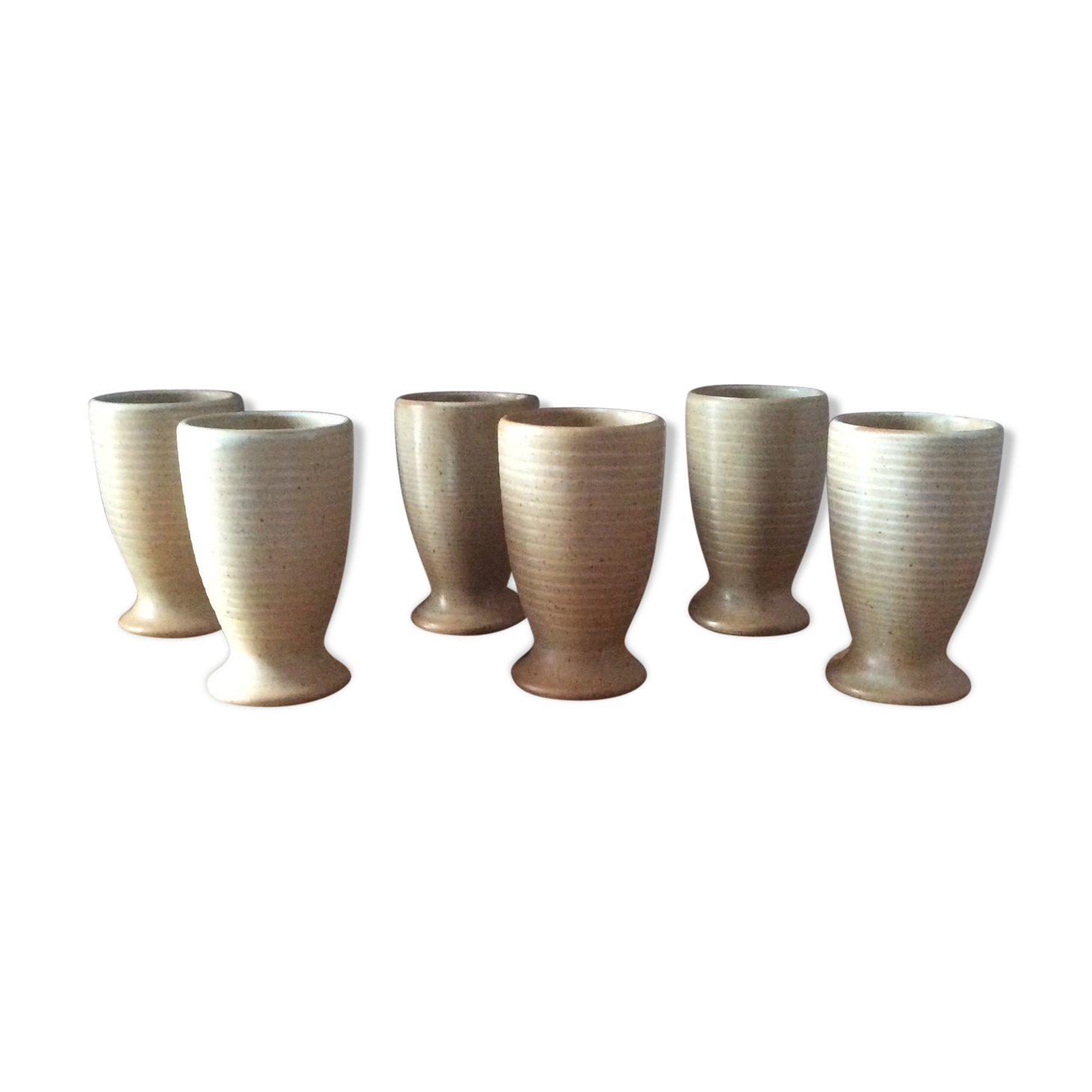 Set of cups, mazagrans sandstone