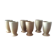 Set of cups, mazagrans sandstone