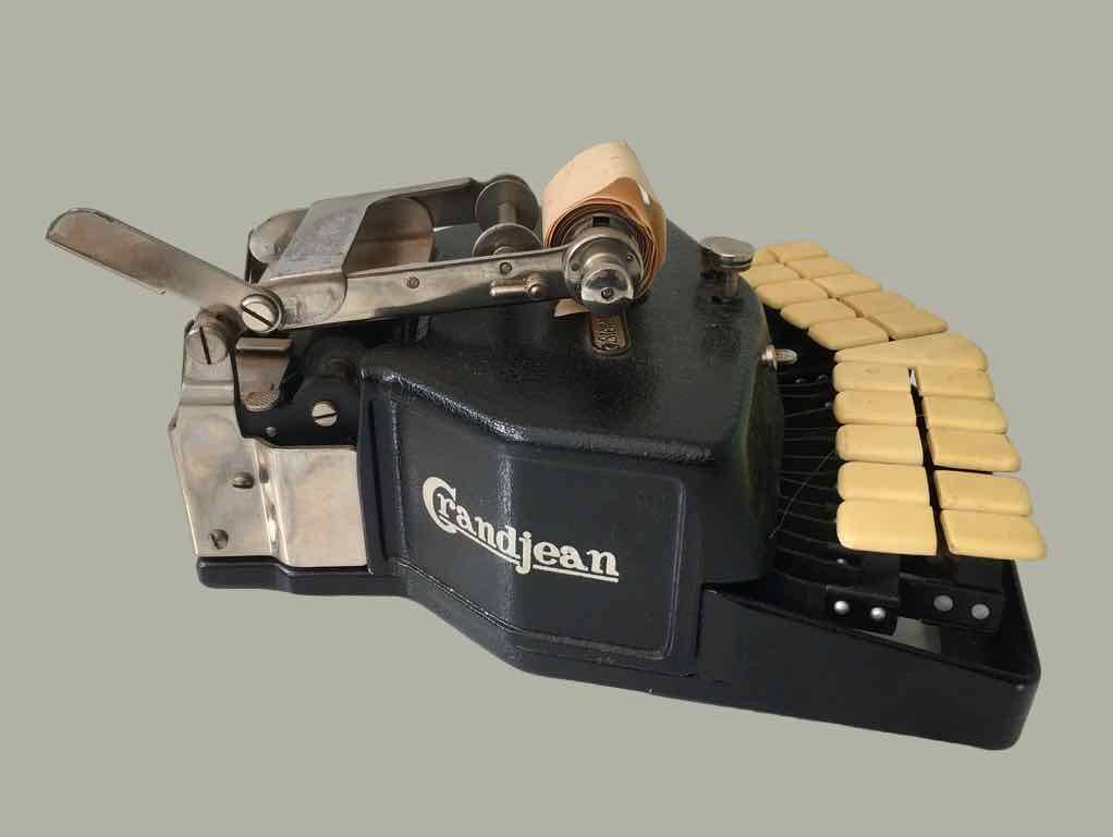 Stenograph Machine Grandjean Stenotype 1940s