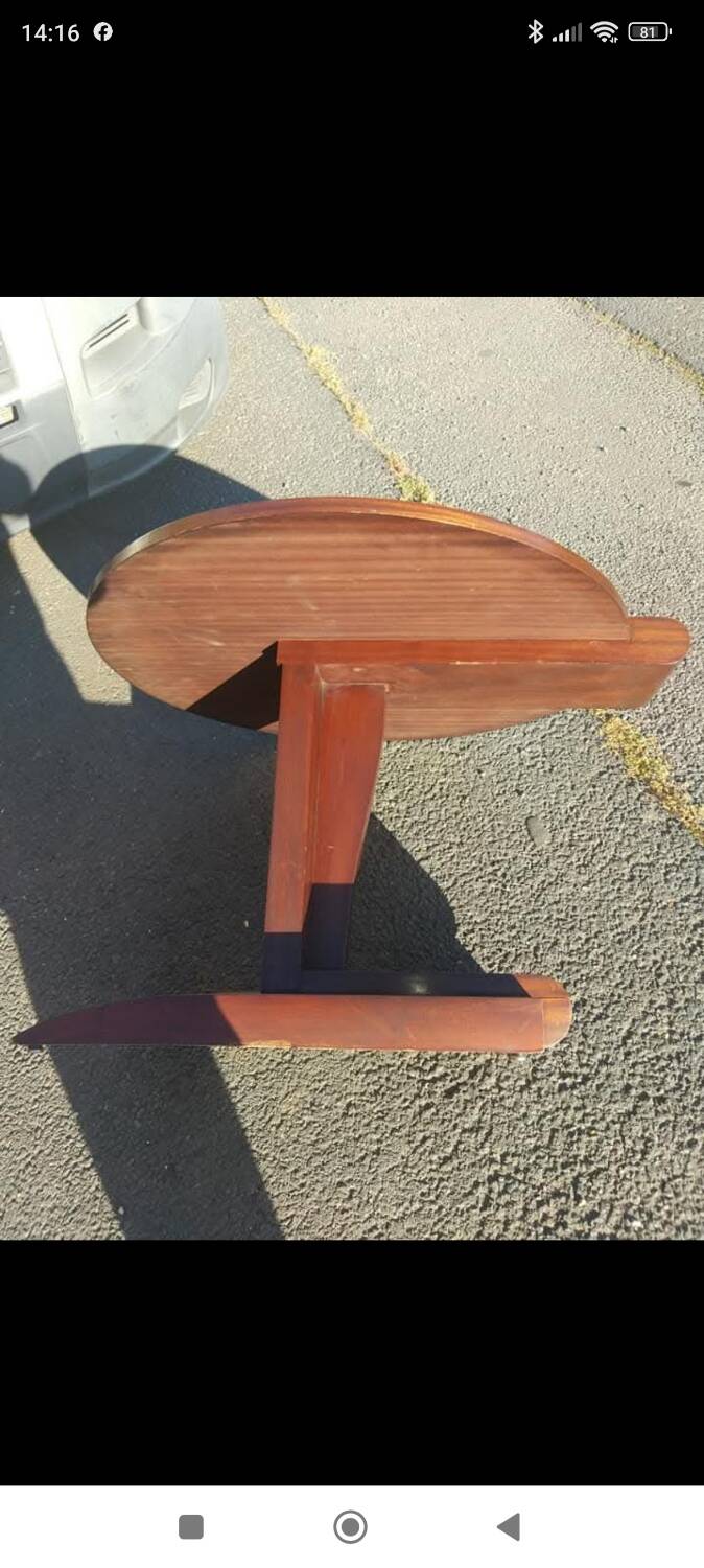 Mahogany side table, 1930