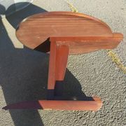 Mahogany side table, 1930