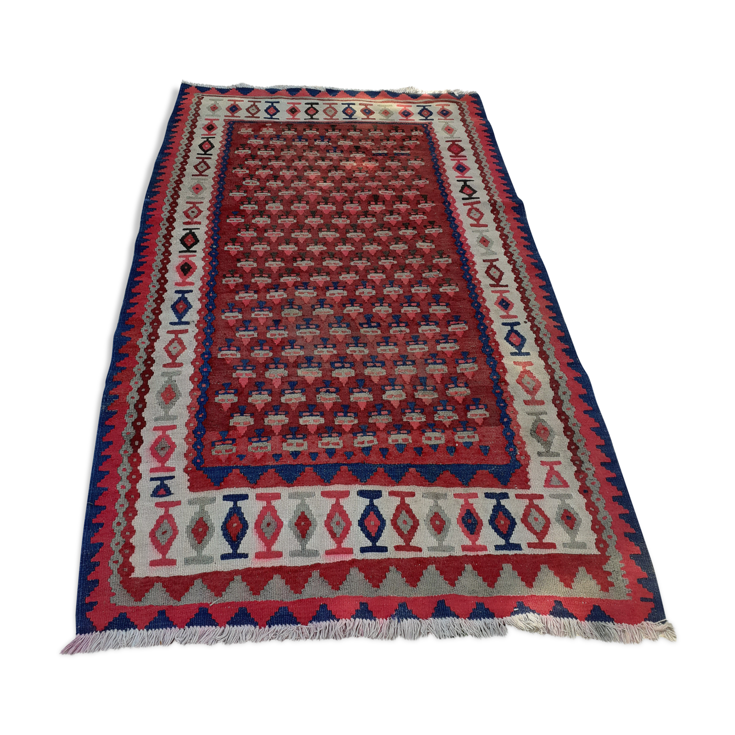 Carpet old Kilim.Handmade.
