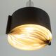 Black lacquered and chrome metal suspension. 1960s.