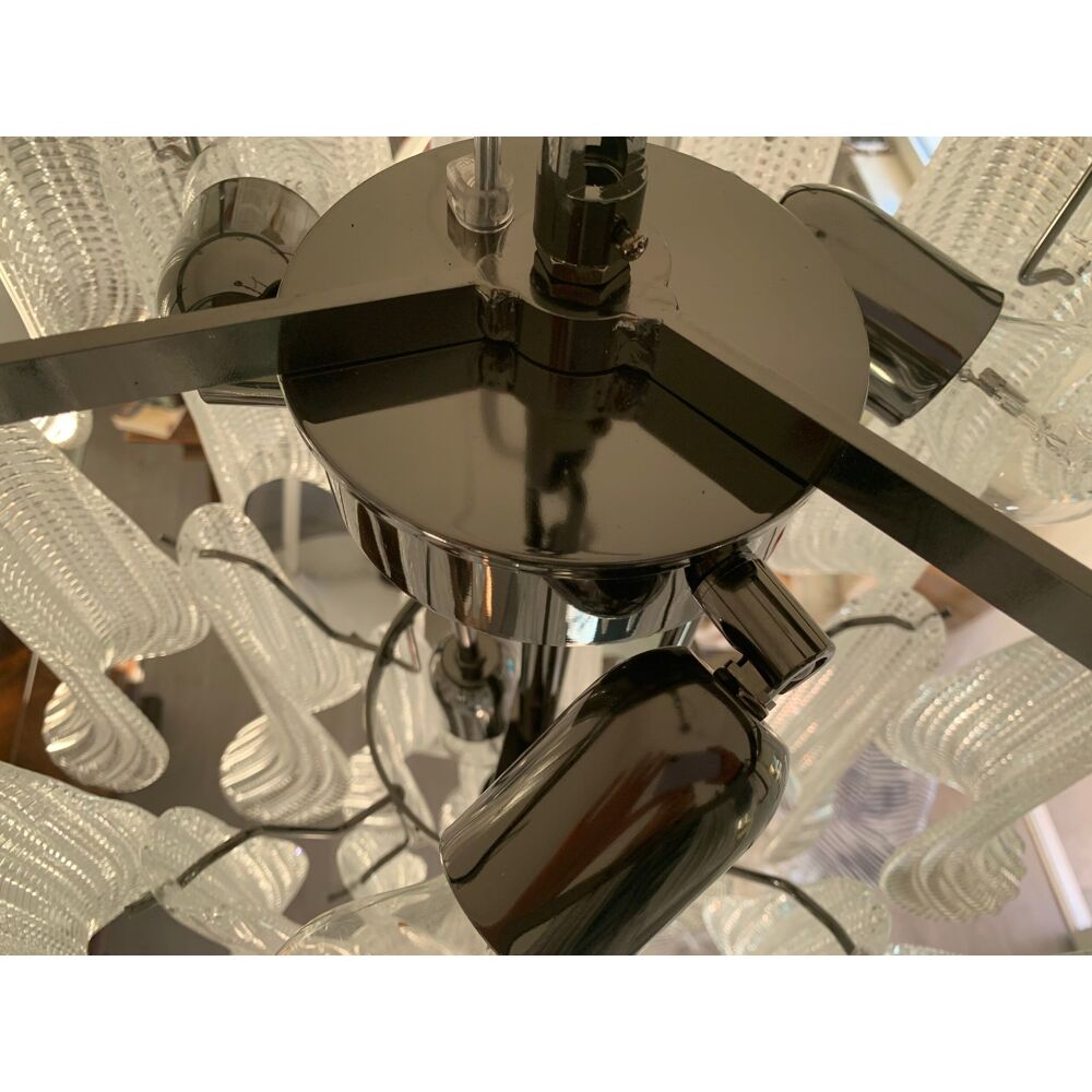 Selle Murano glass cascade chandelier