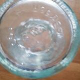 Italian transparent bubble carafe