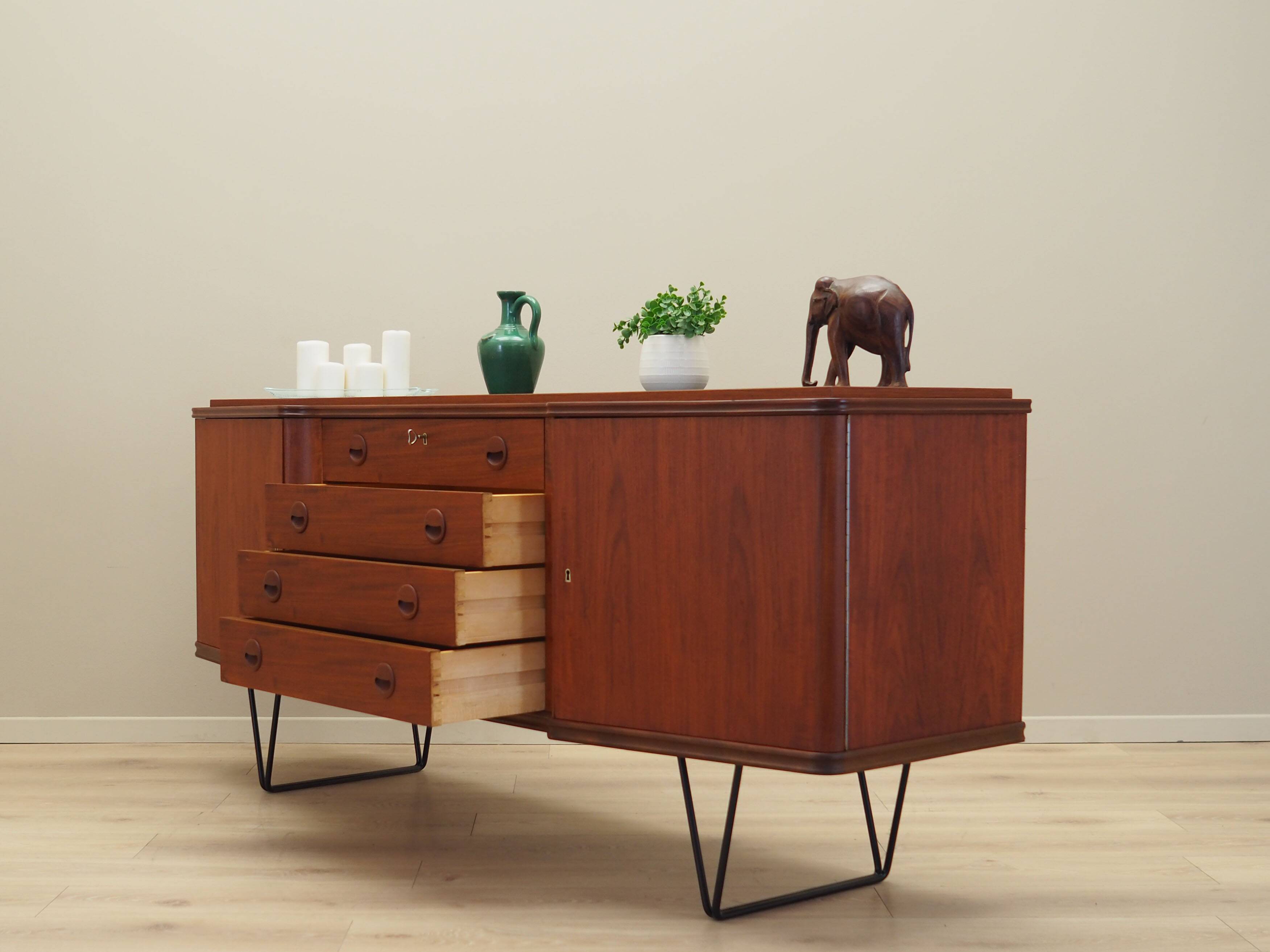Teak sideboard, Danish design, 1970s, production: Denmark