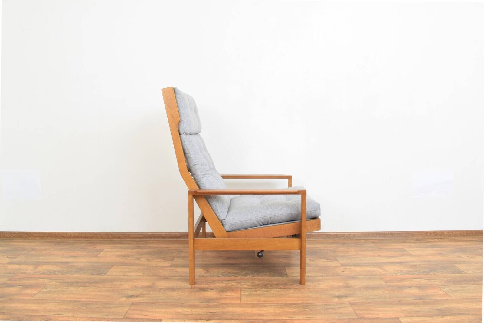 Mid-Century Danish Oak Armchair by Leif Alring for Madsen & Schubell, 1960s