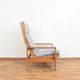 Mid-Century Danish Oak Armchair by Leif Alring for Madsen & Schubell, 1960s