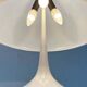 Lampe de table italienne de style mid-century moderne de l'ère spatiale par Luigi Massoni pour Guzzini, années 1960.