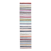Tapis de couloir Kilim vintage multicolore 2x9, 73x286 cm