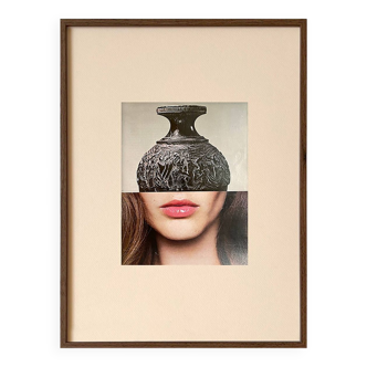 Vase head - Collage