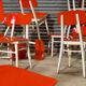 Lot de 11 chaises Ton