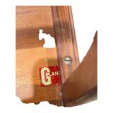 Teak trundle coffee table
