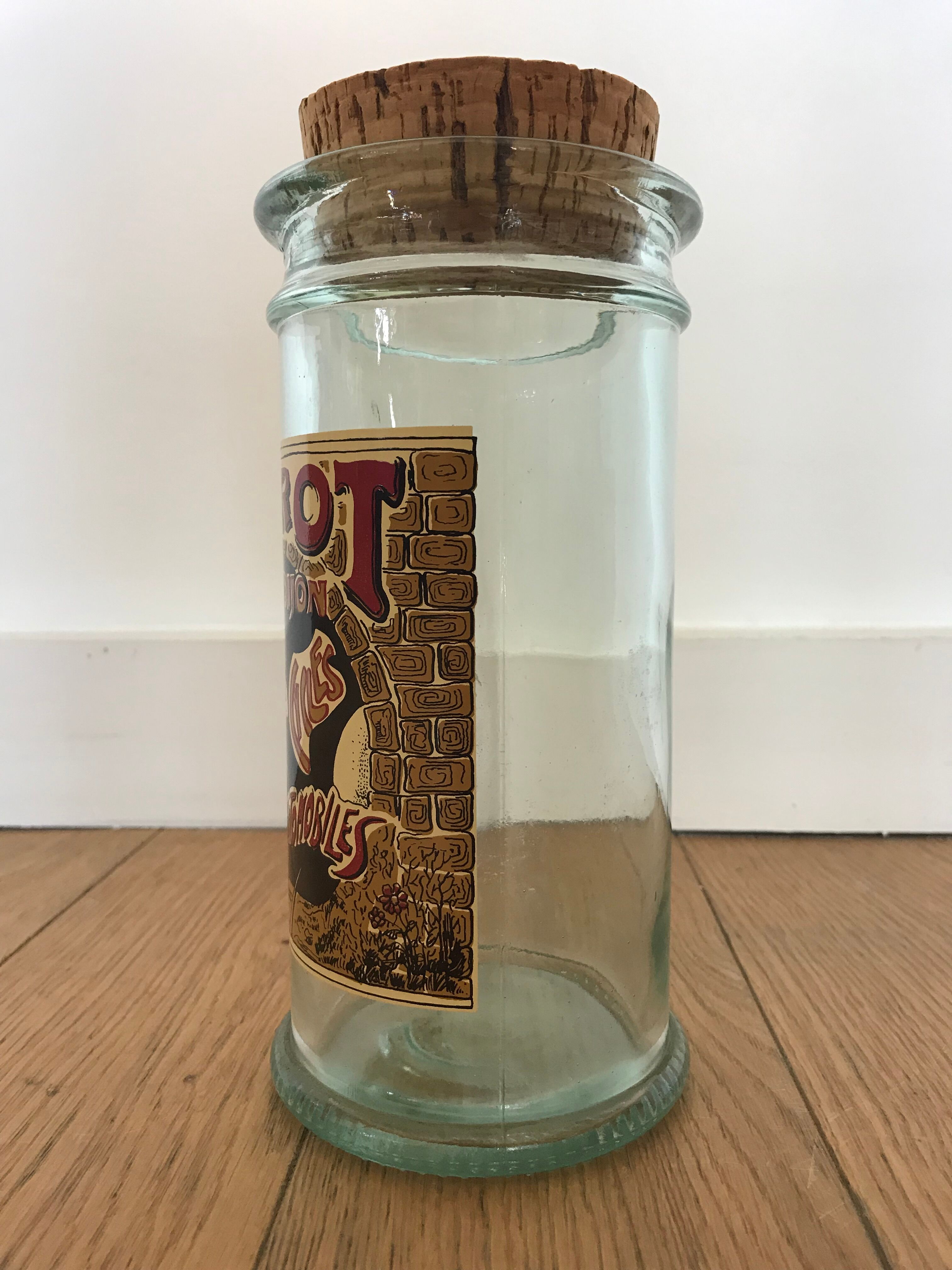 Terrot glass jar