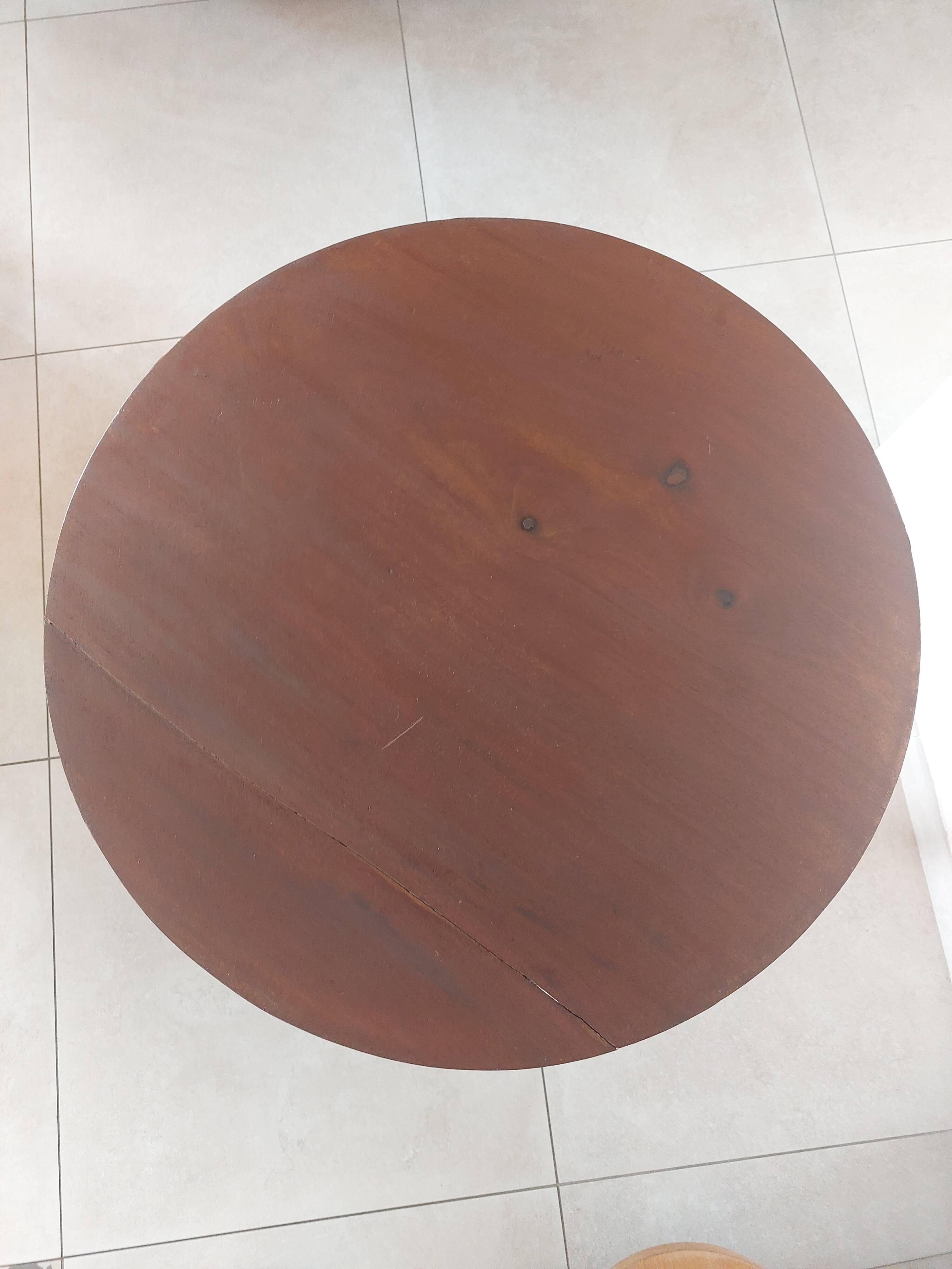 round Art Deco side table