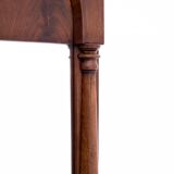 Mahogany mirror from the late 19th century, Northern Europe.