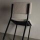 Black metal boucle chair | Kembo | Netherlands | 1960s
