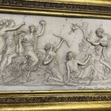 Marble bas-relief, Barbedienne Fondeur, Paris 1859