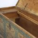 Painted folk art bridal chest 1753