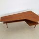 Table basse vintage « boomerang »