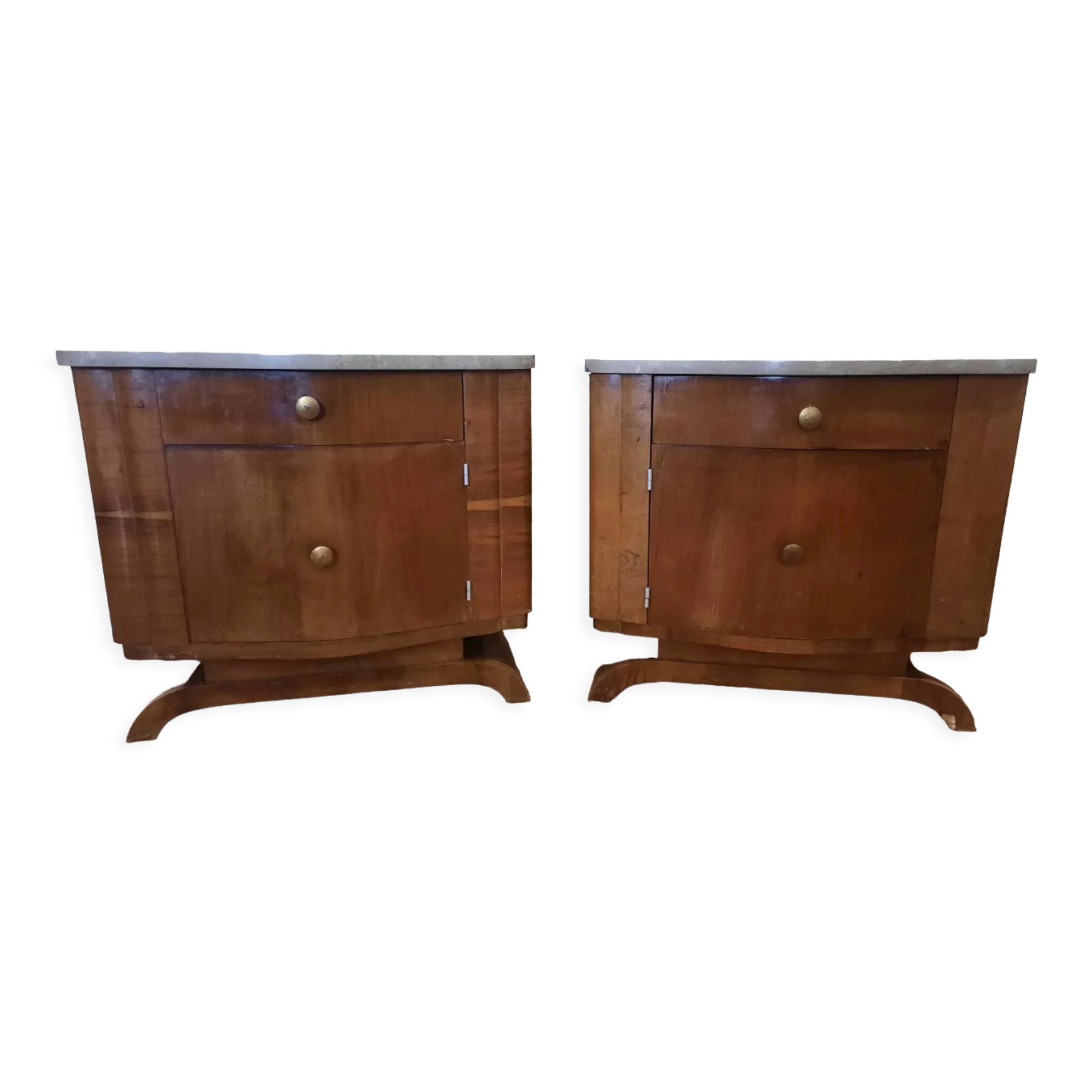 Pair of bedside tables 30s