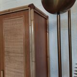 Vintage bamboo cabinet 1960
