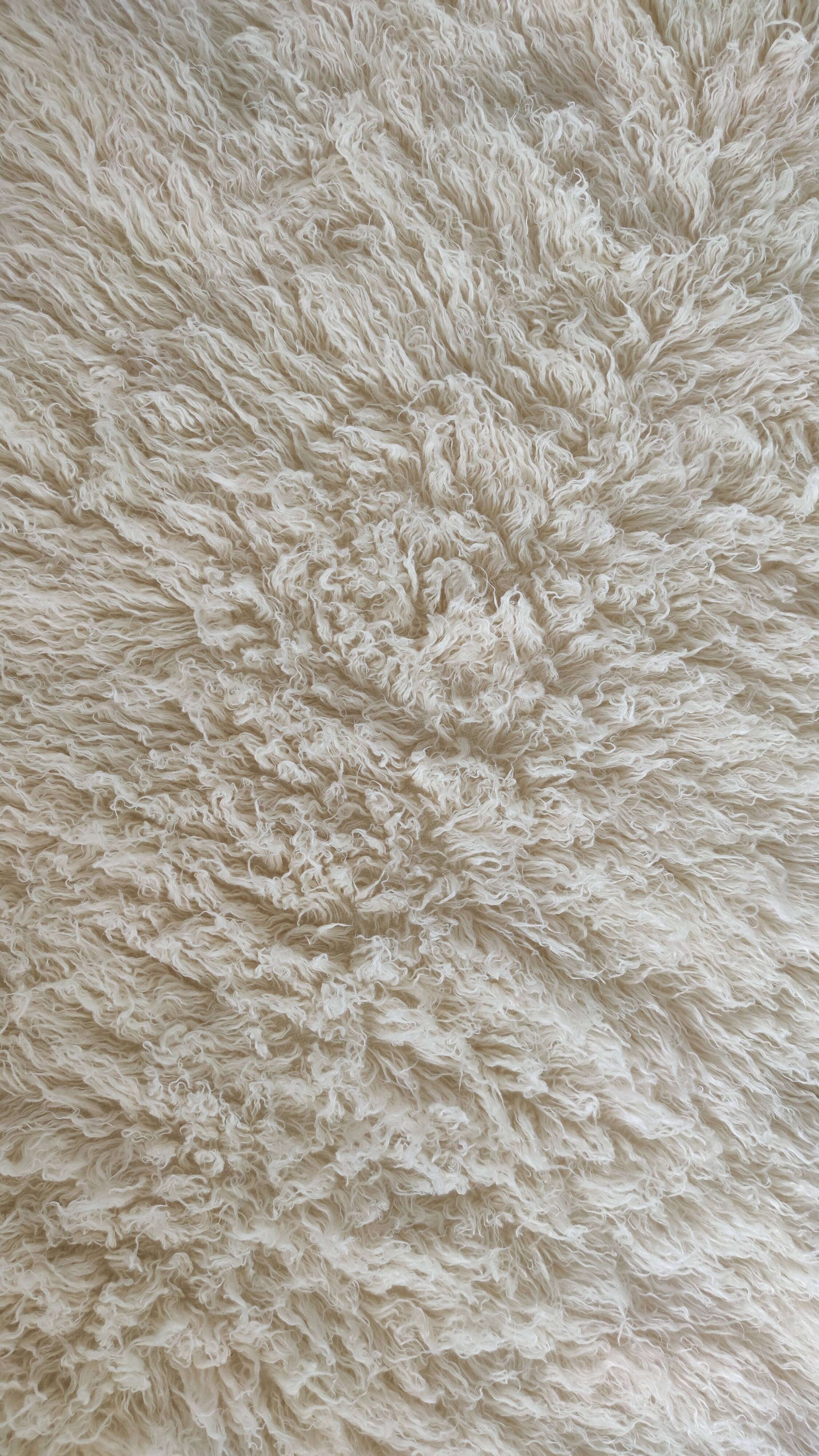 Sheep wool rugs long 296 x 236cm