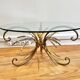 Coco Chanel wheat sheaf coffee table from the 60s