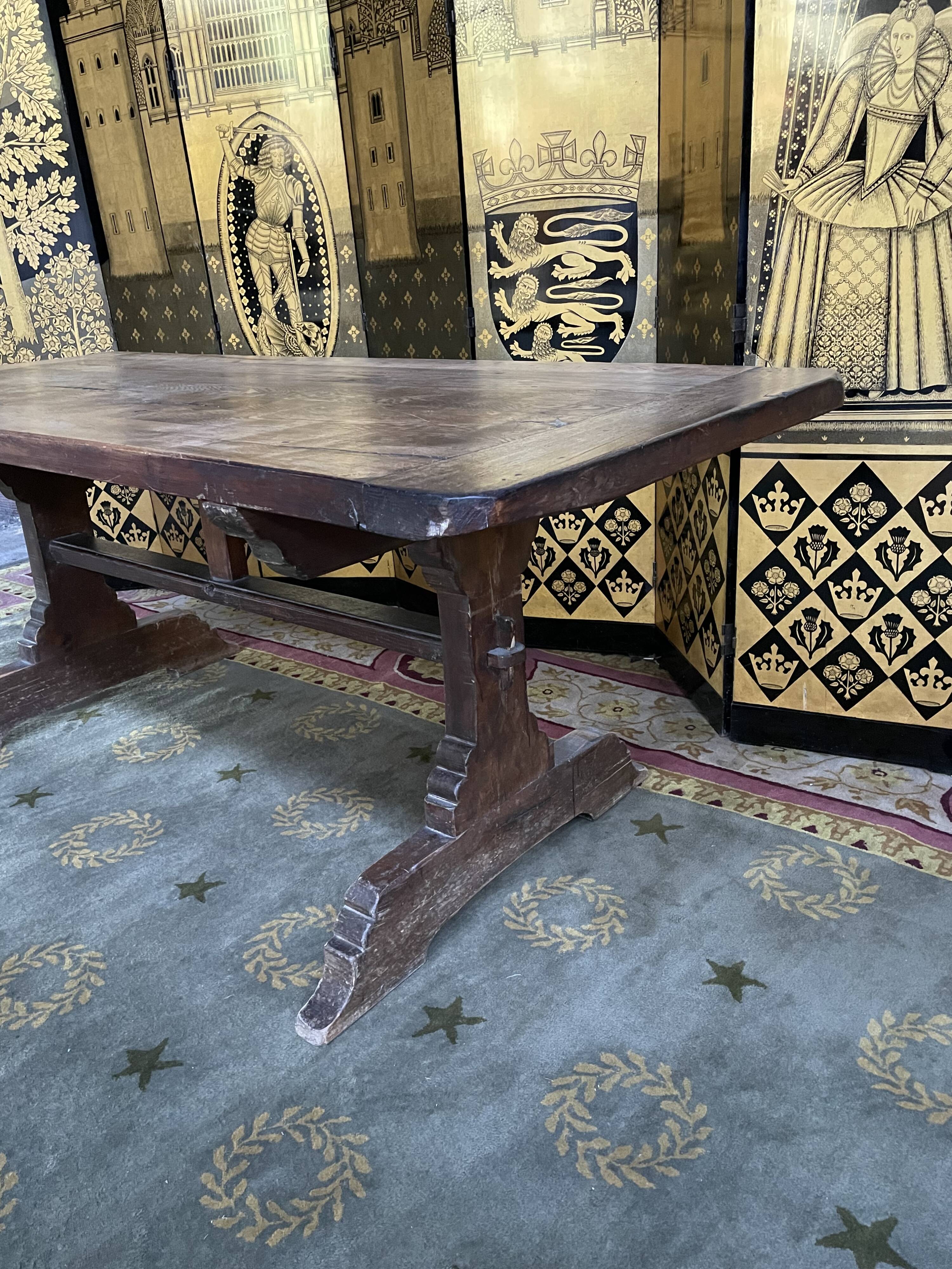 Table monastery oak 19th