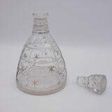 Carafe in glass faceted with Cap