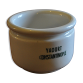 Vintage yoghurt pot